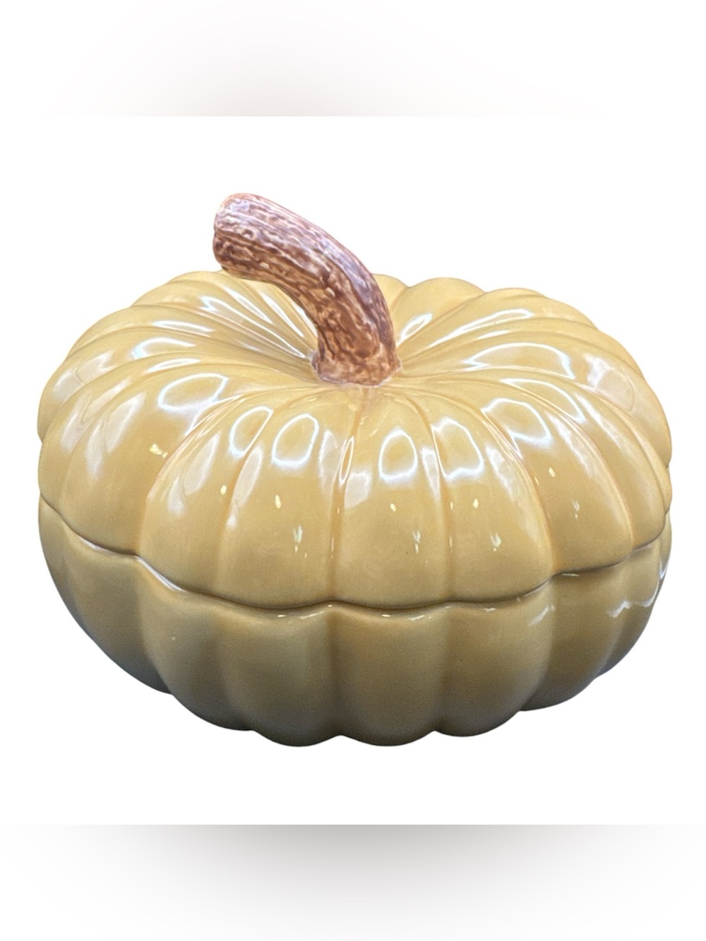 Vintage Williams Sonoma Ceramic Pumpkin Soup Tureen